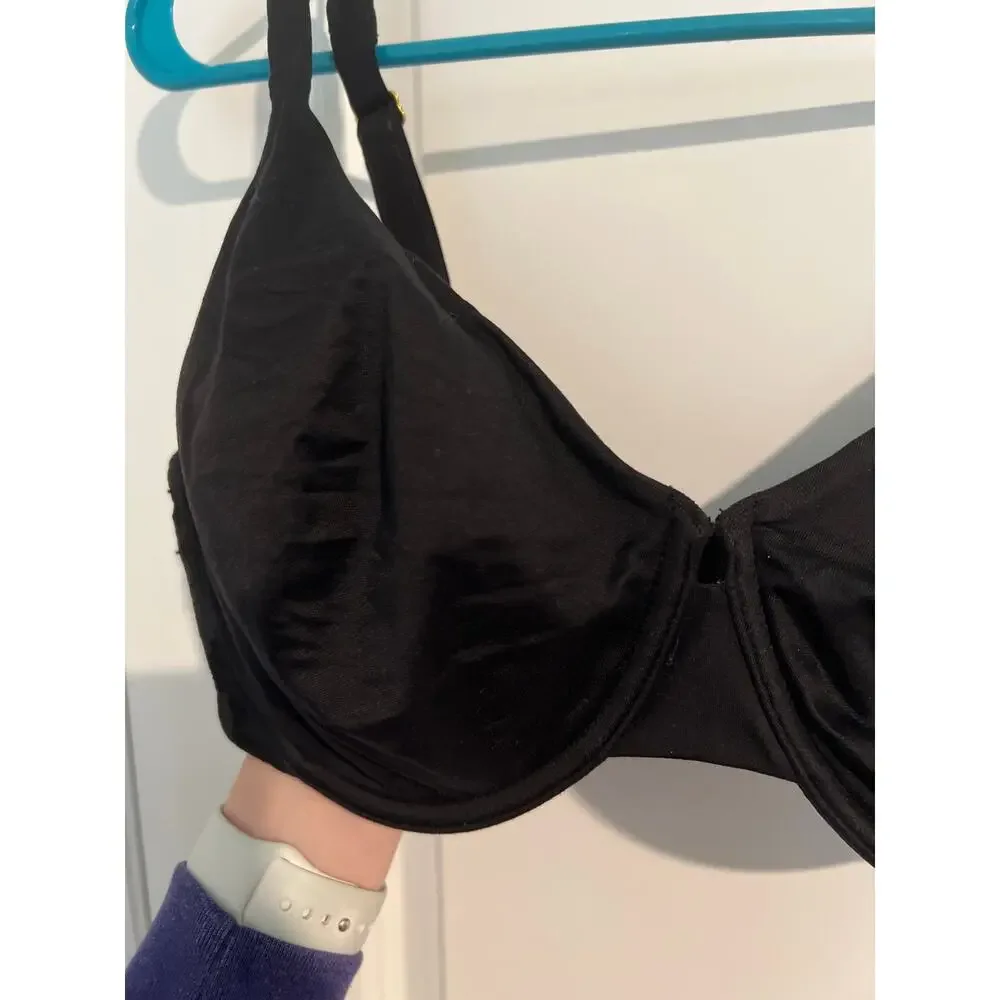 Soma Embraceable Unlined Perfect Coverage Bra – 38DD – Black - Picture 2 of 6